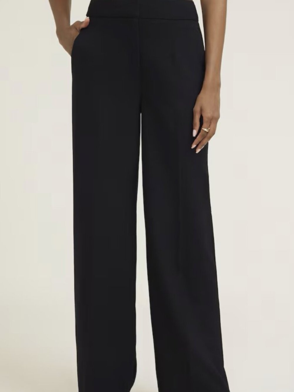 Dynamite Yasmin Pants Size 0 Black BRAND NEW WITH TAGS! - Picture 4 of 10